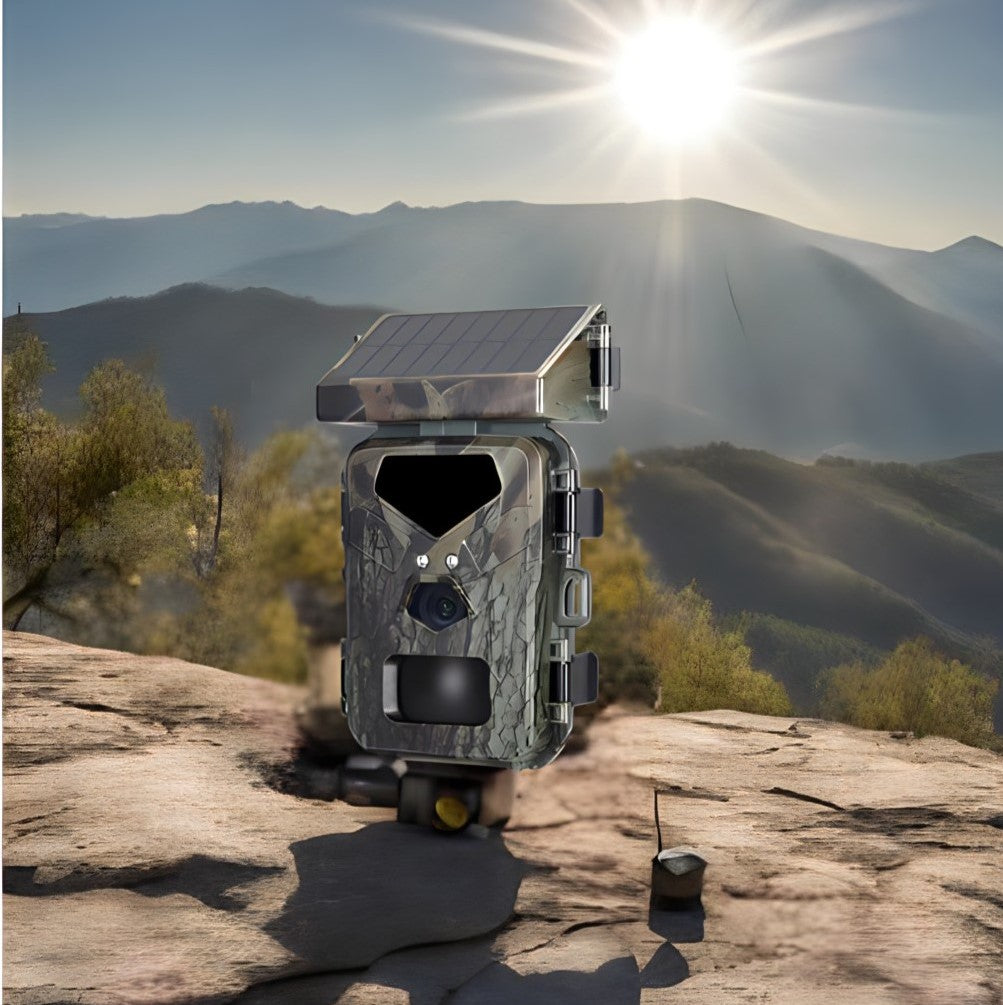Caméra de Chasse Solaire | Surveillance Professionnelle P120