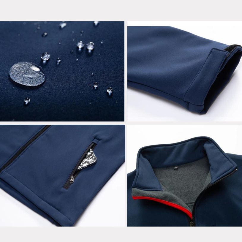 Veste Softshell Homme – Légère, Coupe-vent & Respirante